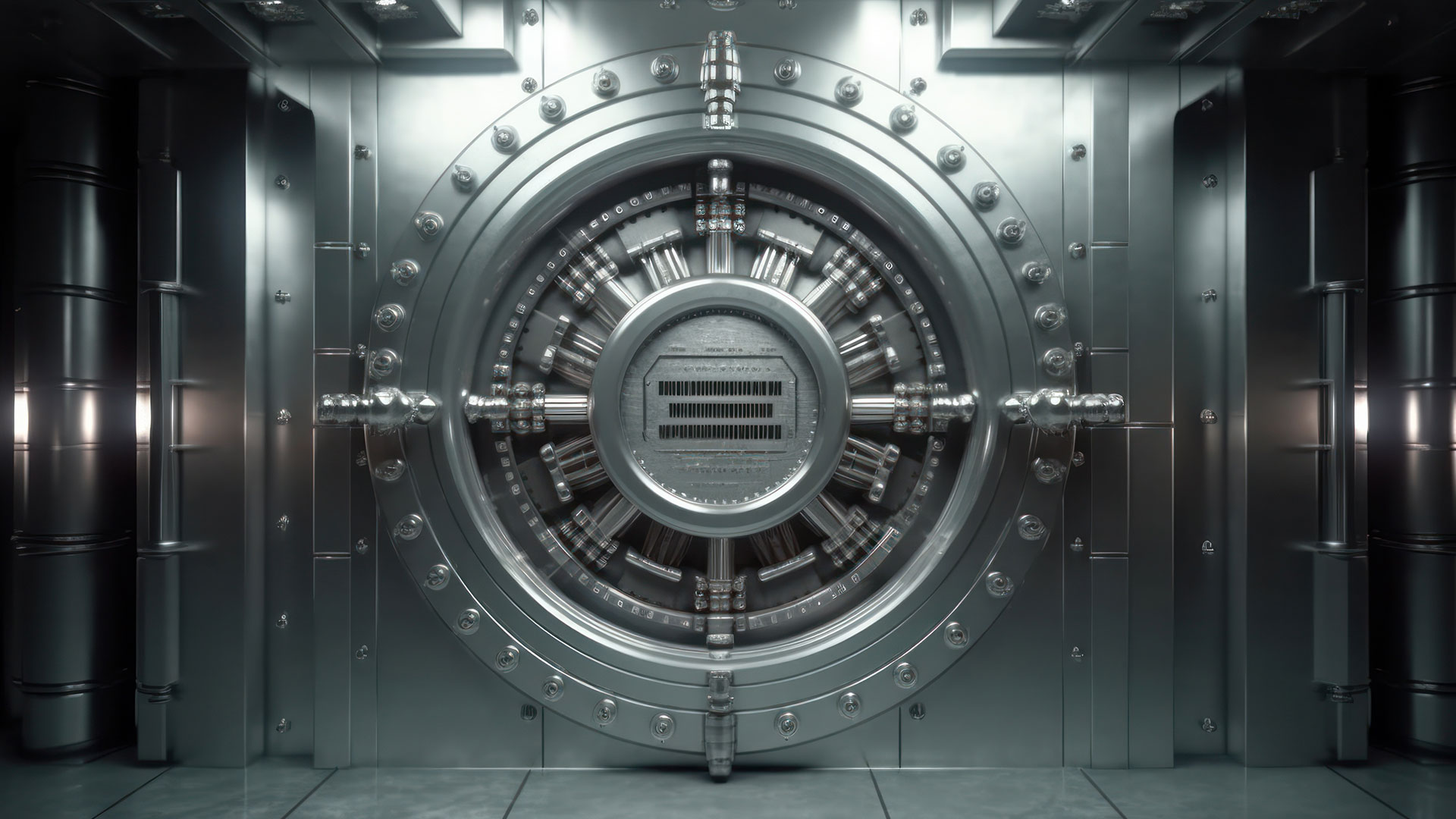 Bank vault door